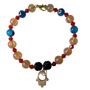 handmade turkish eye bracelet